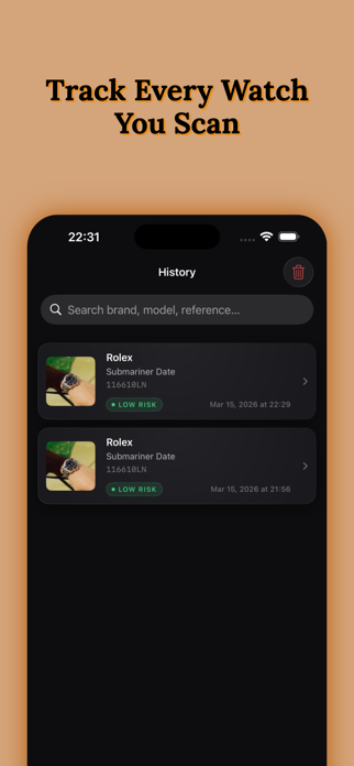 Watch Proof: Value Scanner Screenshot 6 of 6