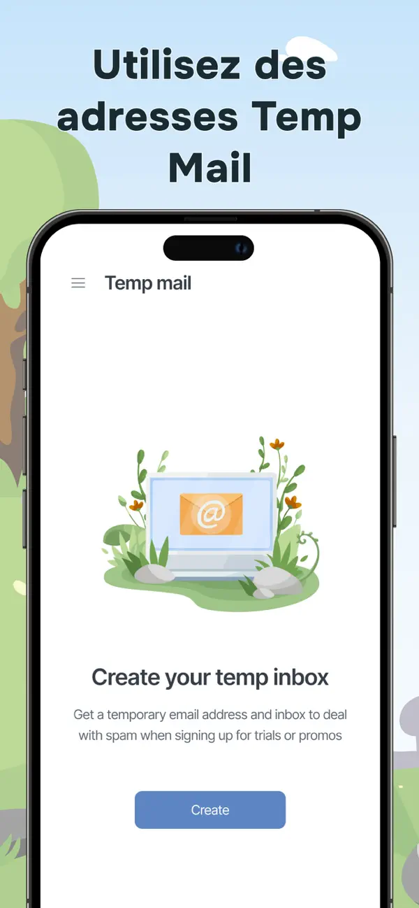 Screenshot #1 pour AdGuard Mail & Temp Mail