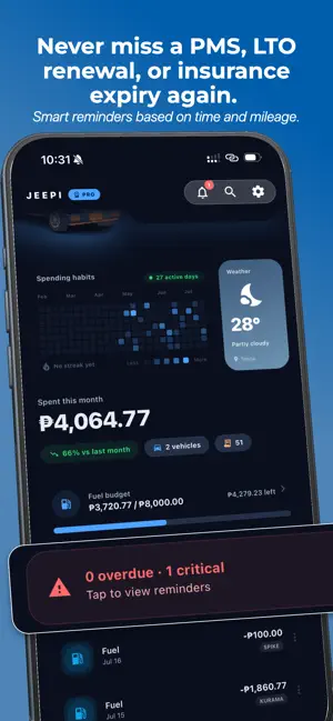 Jeepi - Auto Tracker screenshot 4