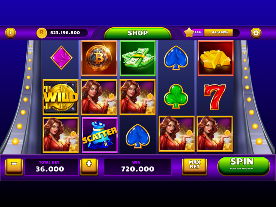 Mega Casino - Fortune Slot iPad screenshot