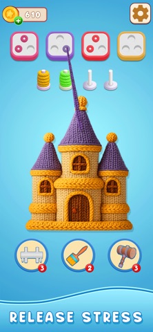 Wool Sort 3D:Color Puzzle Game Screenshot 7 of 8