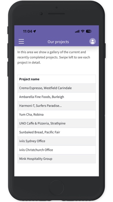 iViis Mobile iPhone screenshot 4 - Business app
