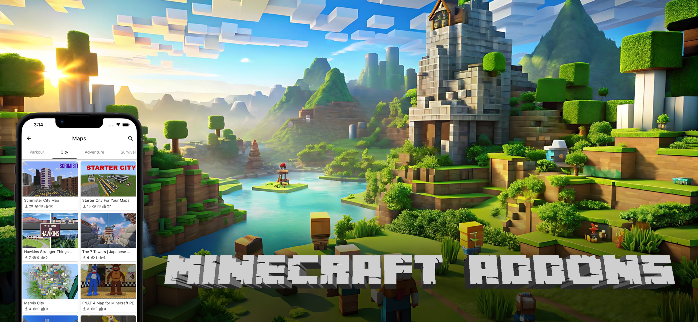 Addons & Skin for Minecraft PE