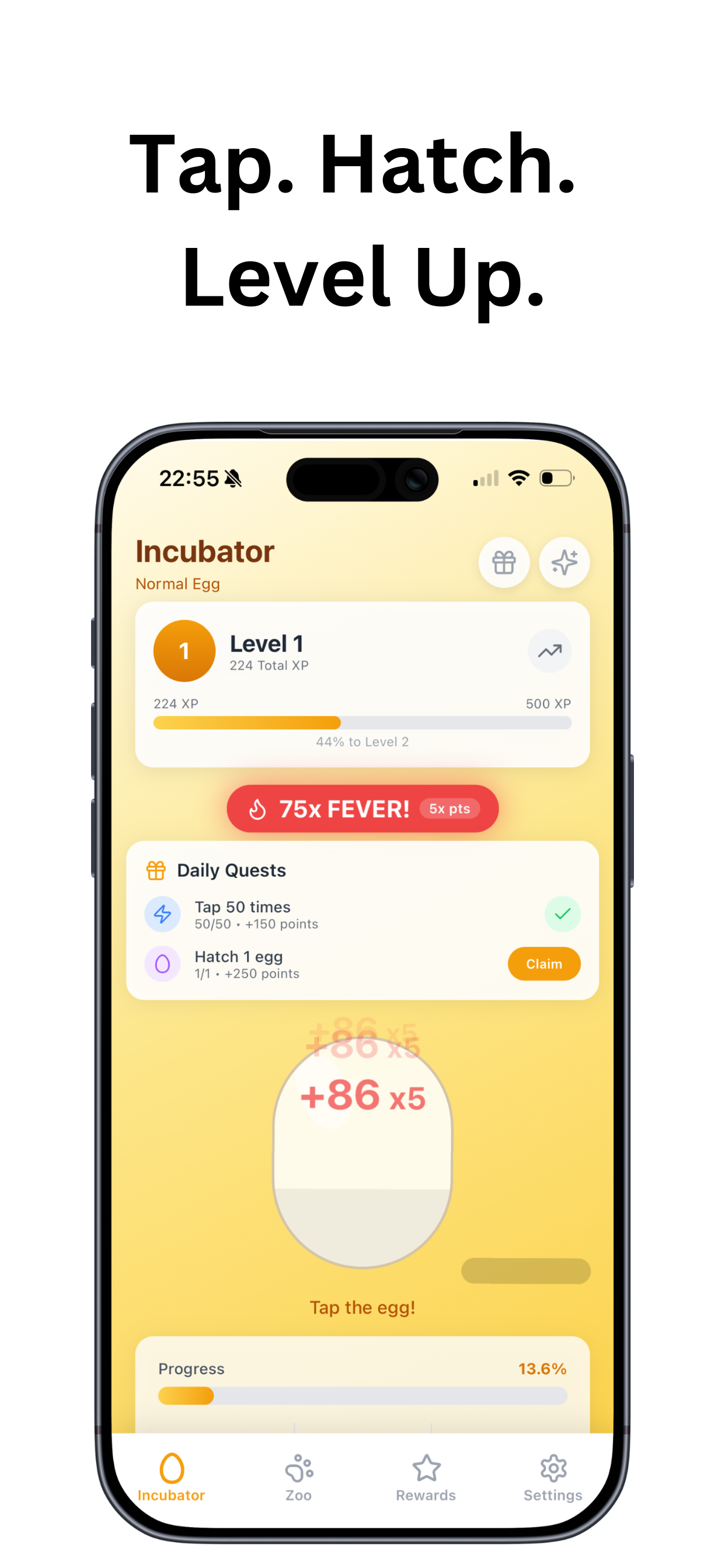 EggZoo: Tap & Hatch