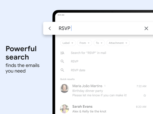 ‎Gmail - Email by Google Screenshot