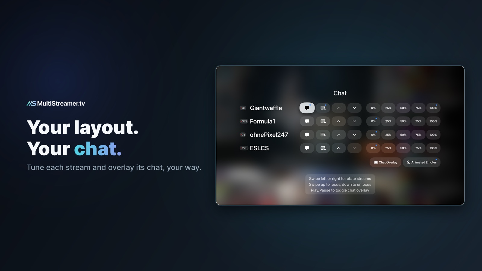 MultiStreamer TV apple_tv screenshot 3