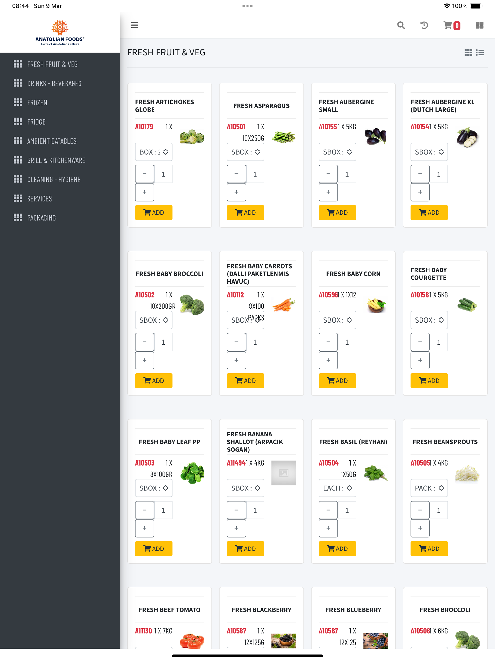 Anatolian Foods Ltd screenshot 6