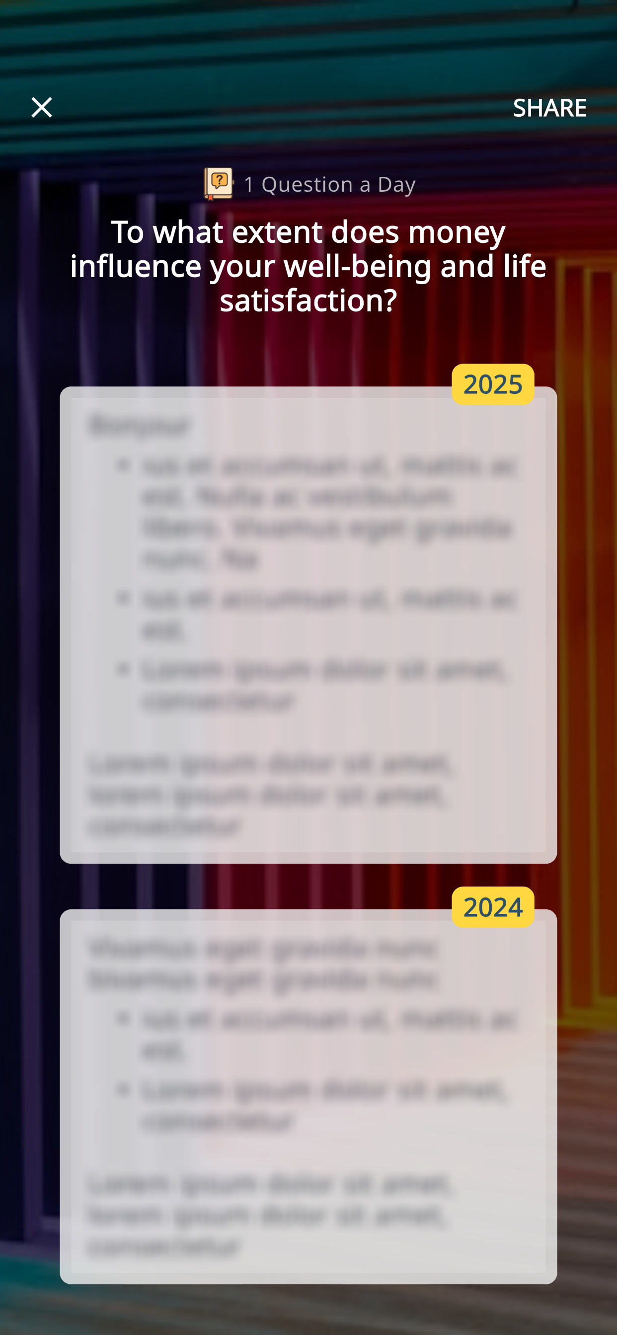 One Question per Day screenshot 5