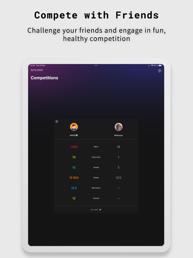 Fitness & Activity Tracker Screenshot