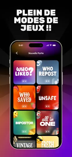 Capture d'écran de WhoLiked? – Le Jeu Des Likes sur iPhone 5