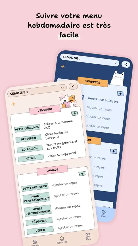 Planificateur Menu Semaine screenshot 1 of 10