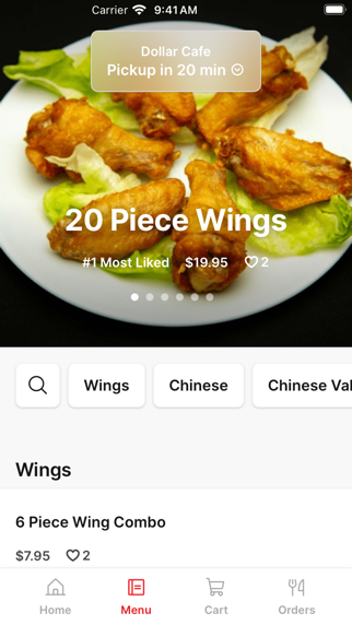 Dollar Cafe iPhone screenshot 2 - Food & Drink app