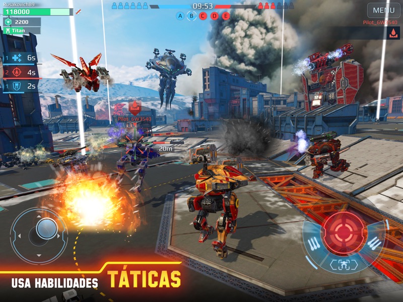 War Robots PvP Multijogadores screenshot 9