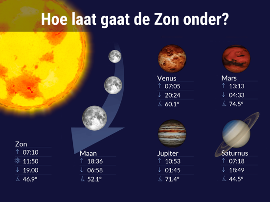 Star Walk 2 Pro: Sterrenhemel iPad app afbeelding 5