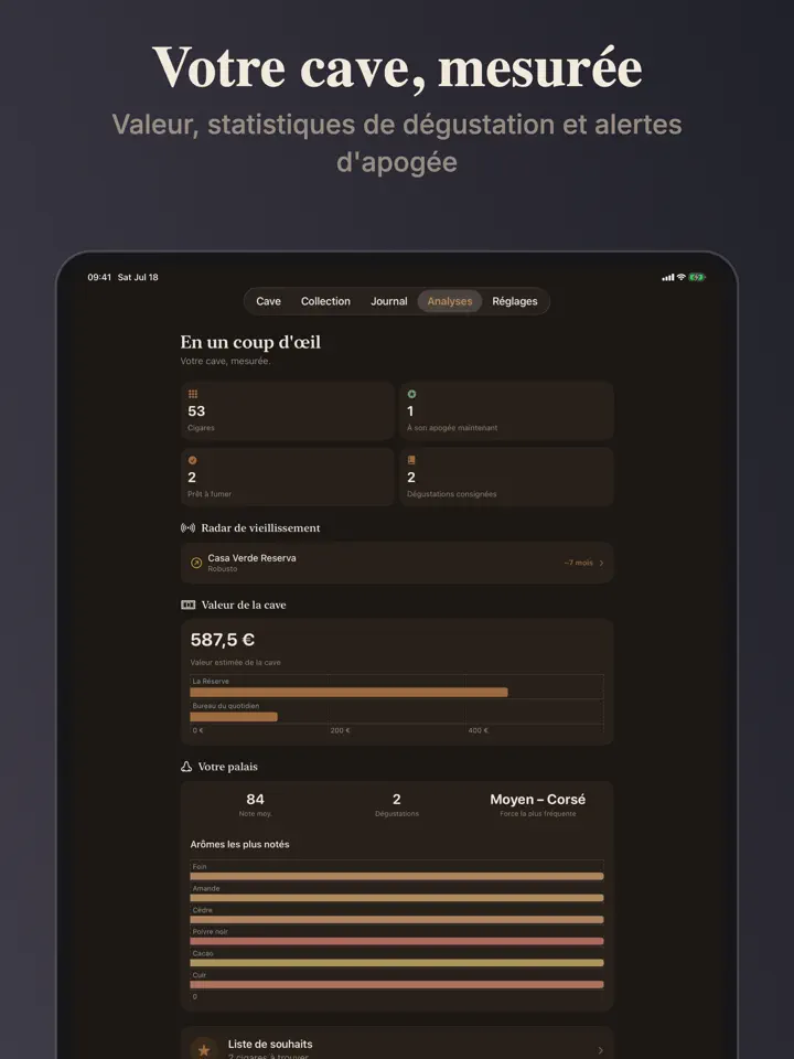Cedary sur iPad : capture d’écran 7 sur 7