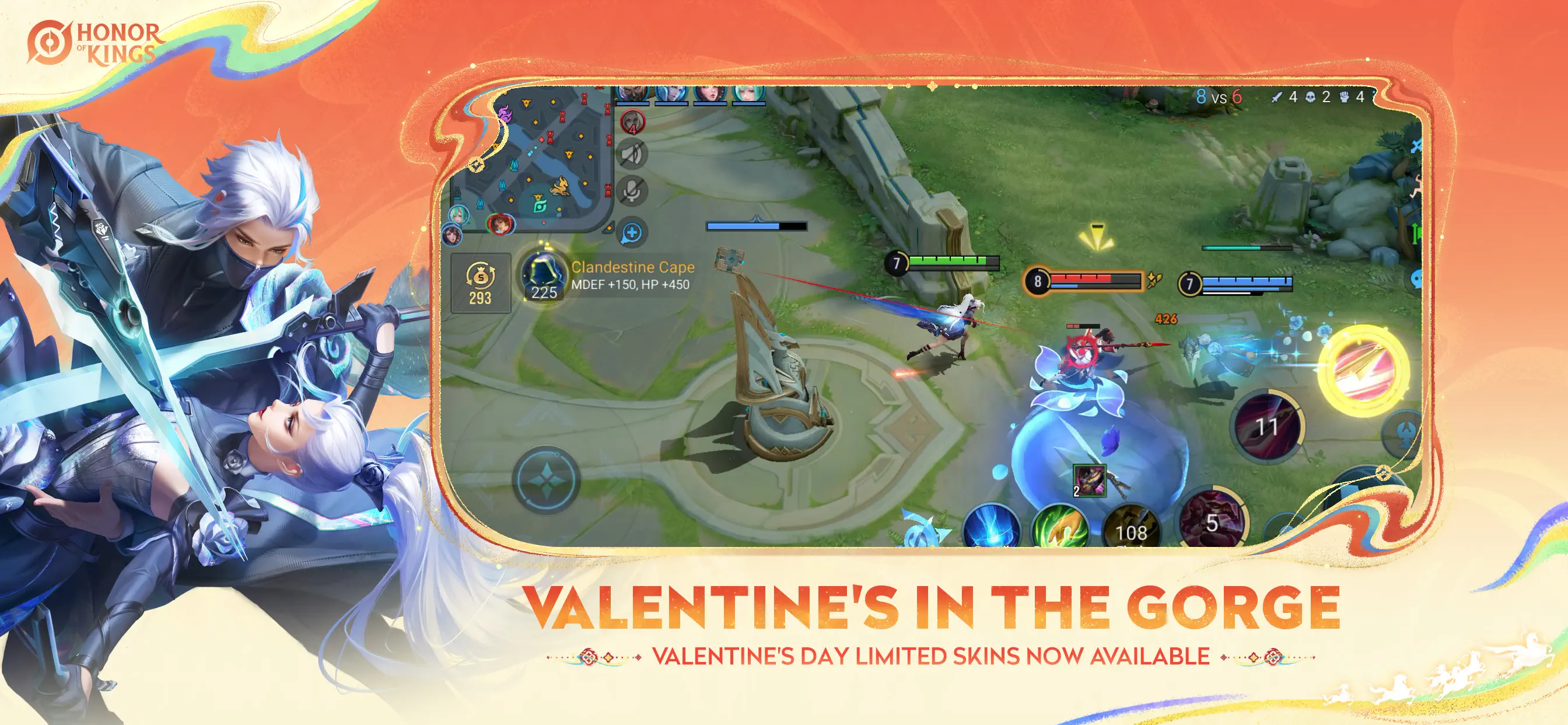 #6. Honor of Kings (iOS) 由: Level Infinite