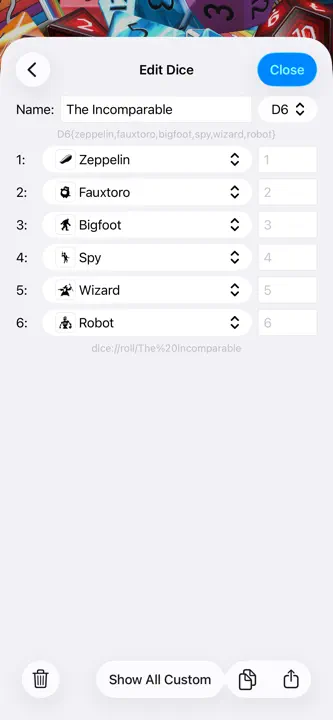 Dice by PCalc screenshot 8
