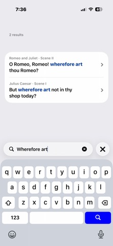 The Complete Shakespeare Screenshot 4 of 4