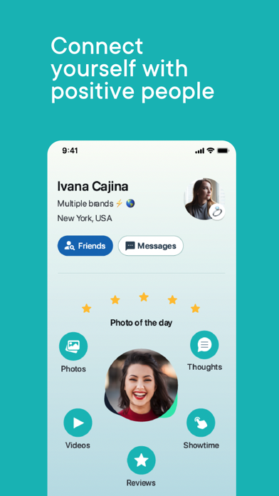 Evonit iPhone screenshot 3 - Social Networking app