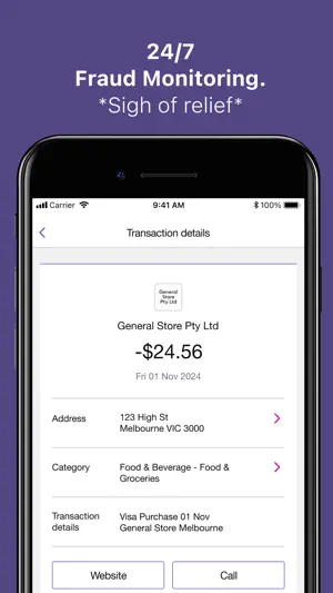 Bank of Melbourne Banking screenshot 1