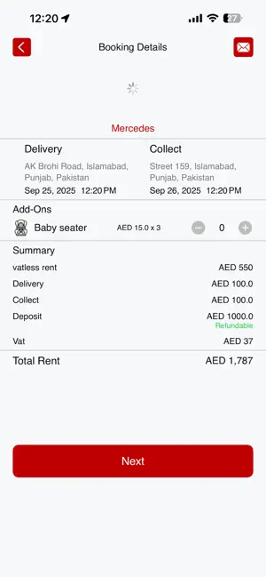 RTG Luxury Car Rental screenshot 3