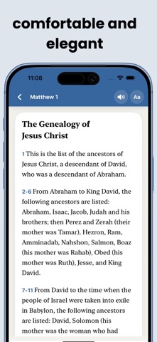 Good News Bible (GNB) iPhone screenshot