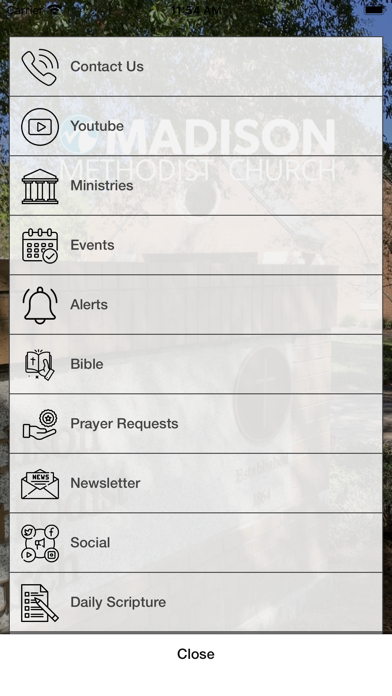 Madison Methodist Church Screenshot