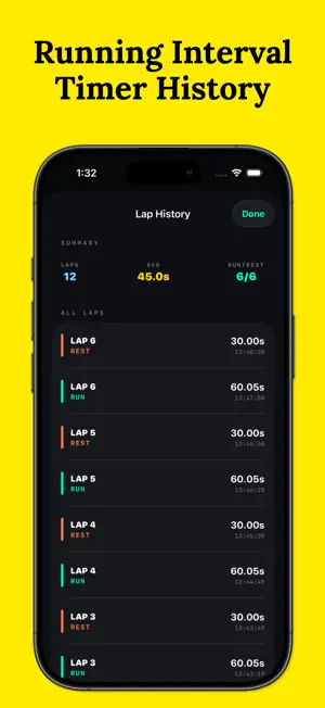 Running Interval Timer & HIIT screenshot 3