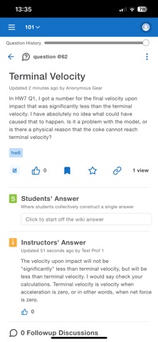 Piazza screenshot