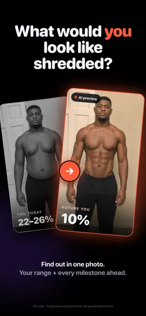 ShredCast: AI Body Fat Scanner screenshot 1