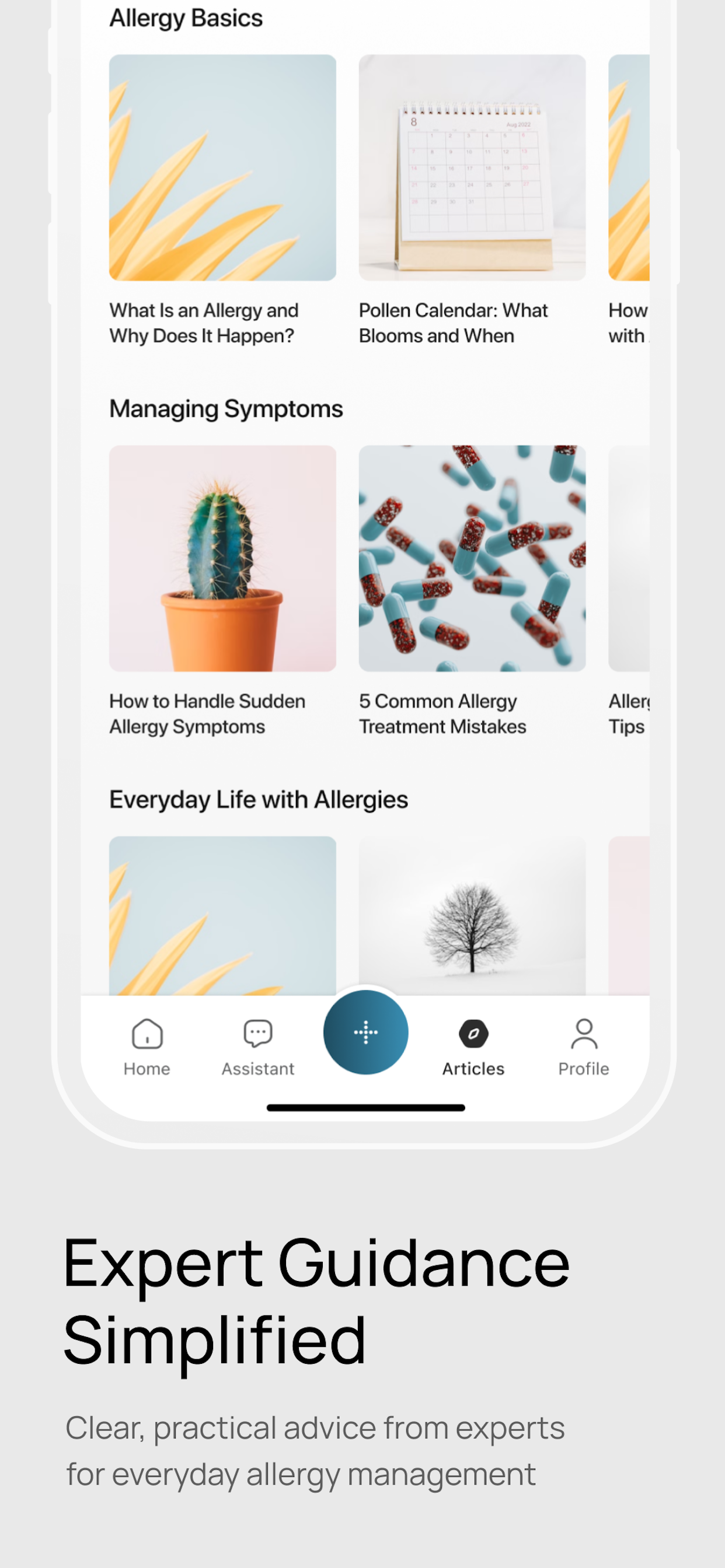 Sensia: Allergy & Pollen