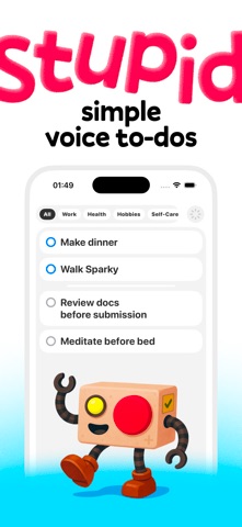 Stupido: Voice To-Dos screenshot