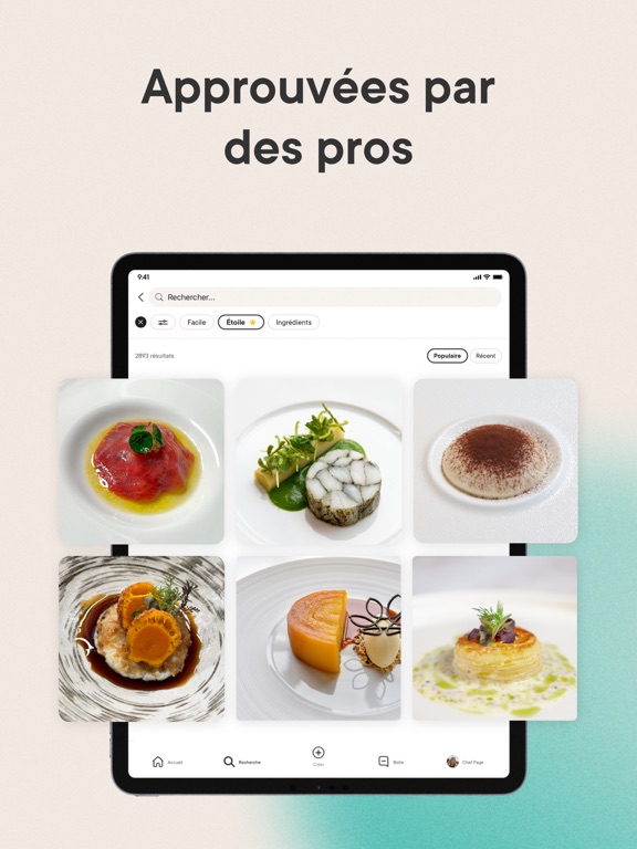 Screenshot #6 pour Gronda : Recettes pour Chefs