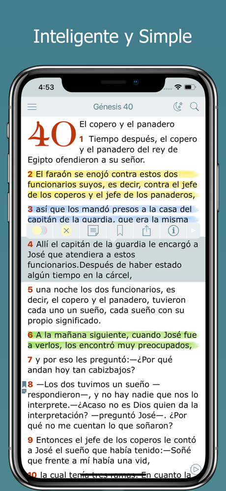 La Biblia NVI - Bible en Audio screenshot 1