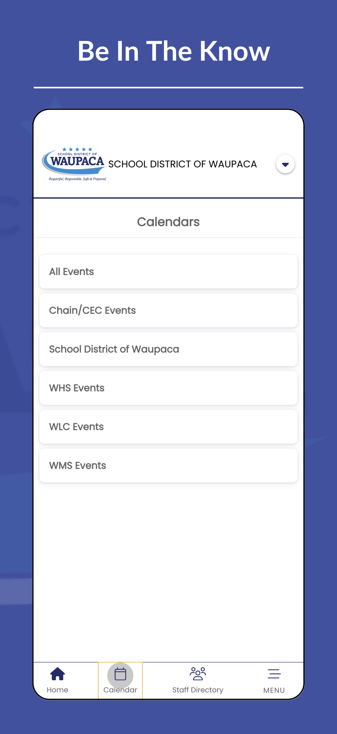 School District of Waupaca screenshot 3