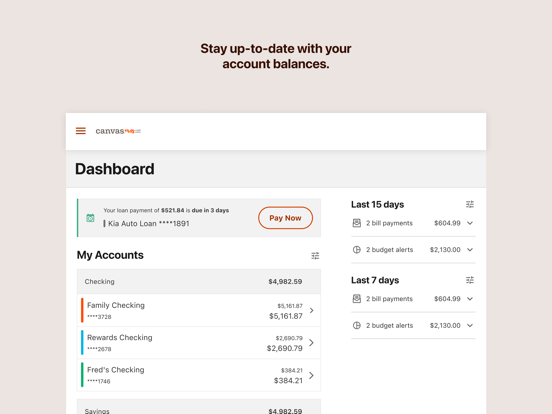 Screenshot #5 pour Canvas Credit Union