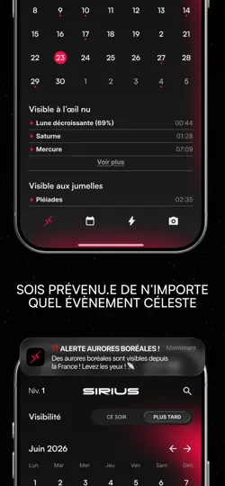 Capture d'écran de Sirius Stars sur iPhone 4