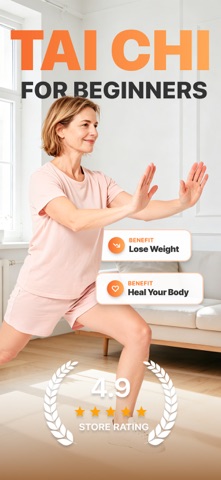 PlusFit: Tai Chi for Beginners iPhone screenshot 1
