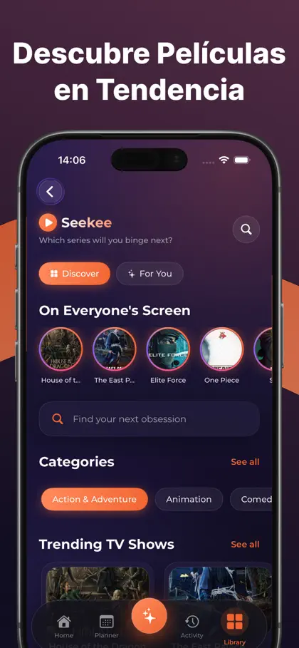 Screenshot 3 di 6 di Seekee : Movie Box &  TV Shows