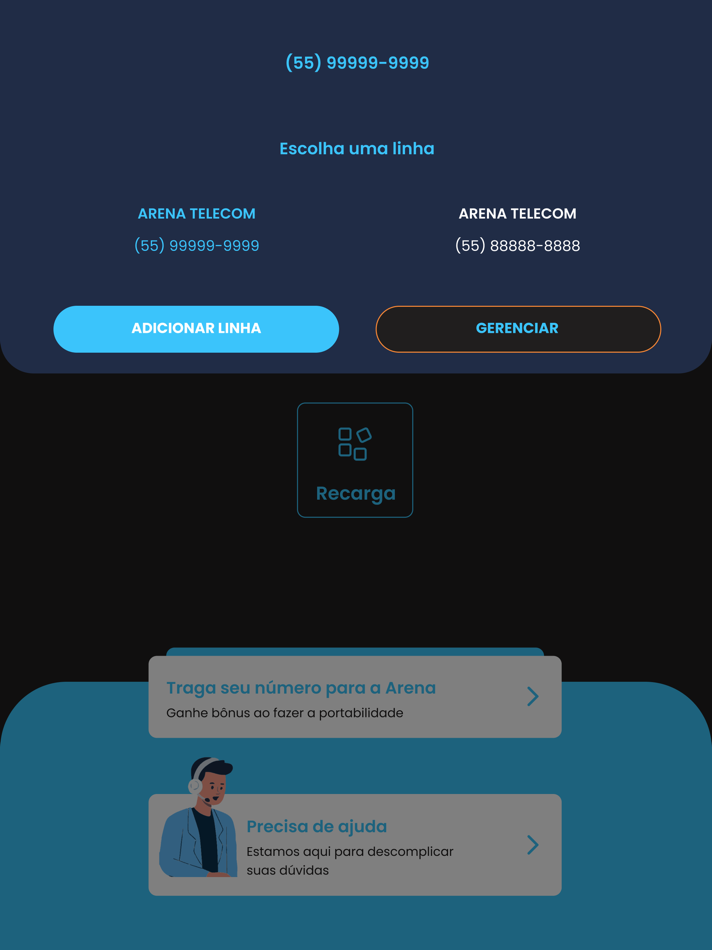 #3. Arena Telecom (iOS) Podle: Contel Telecom