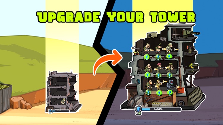 Idle Tower Defense Games: WW2 screenshot-7