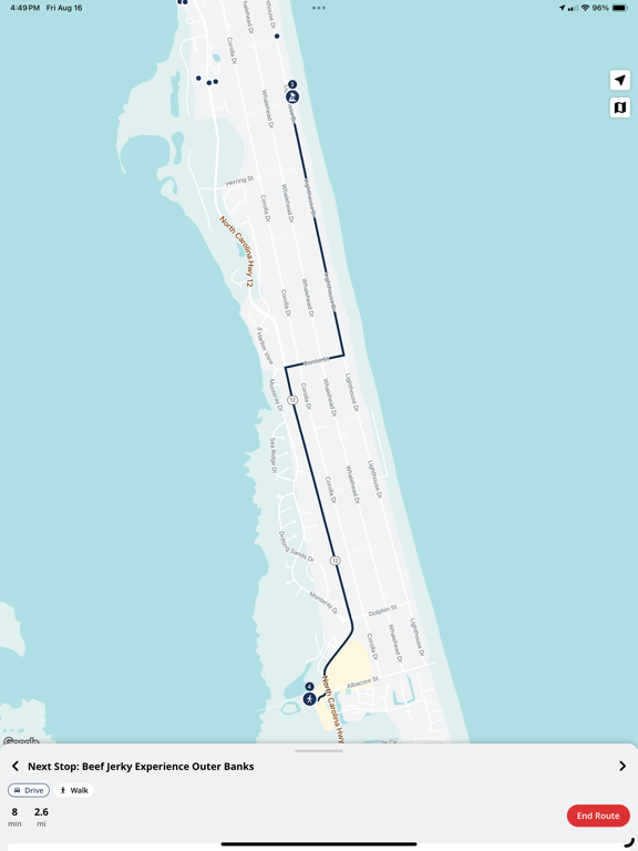 The Northern Outer Bank iPad screenshot 10 - Travel app