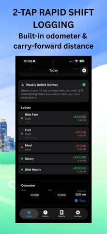 Daily Cashflow:Driver & Budget screenshot