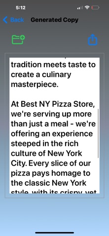 Copy Writing Ai screenshot