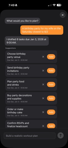 Day Agenda Screenshot 4 of 10