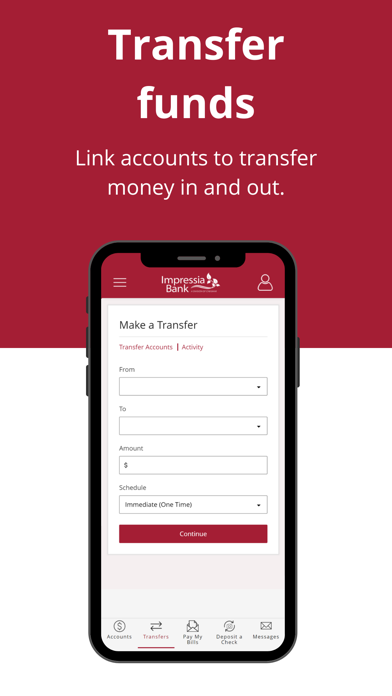 Impressia Bank goMobile Screenshot