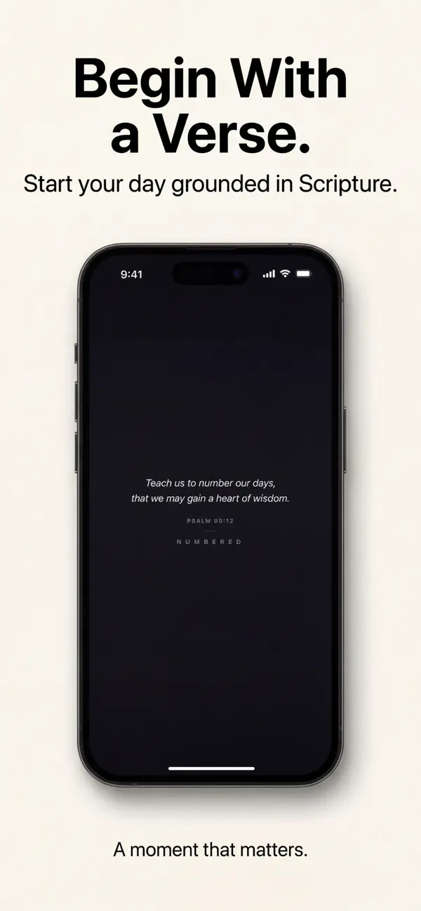 #1. Numbered: Daily Scripture (iOS) di: GRANT STEPHENSON ANDREWS
