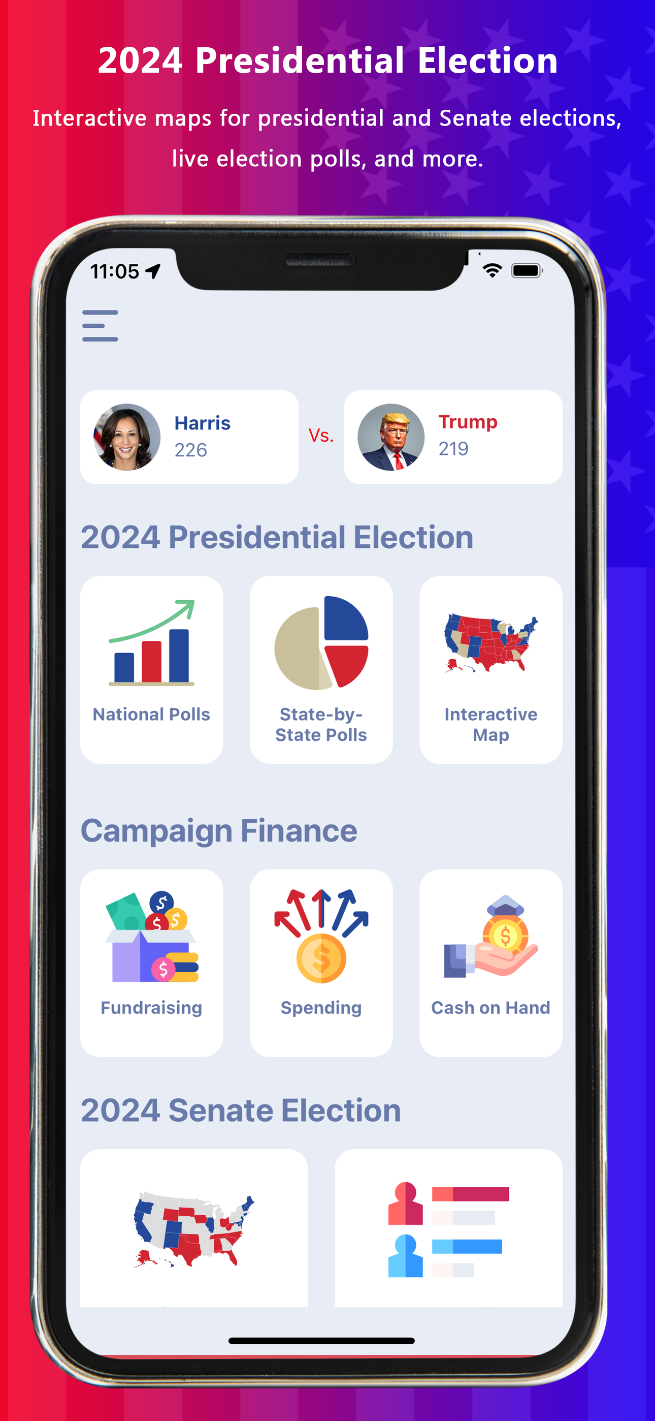 Presidential & US Election App