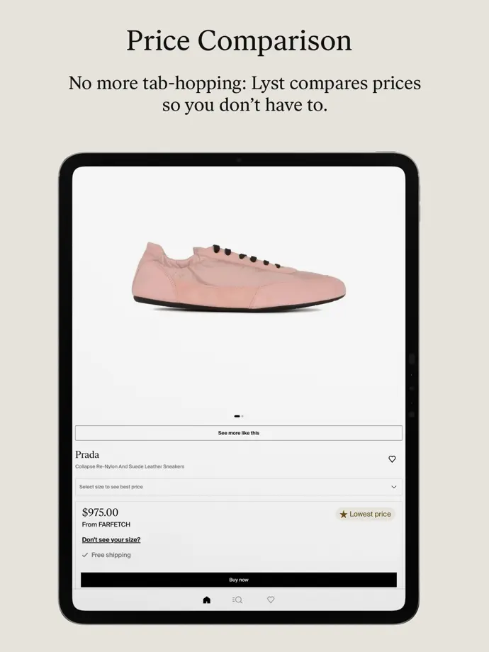 Lyst iPad screenshot 5