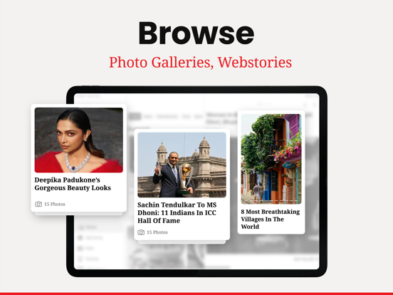 NDTV News App iPad screenshot 5 - News app